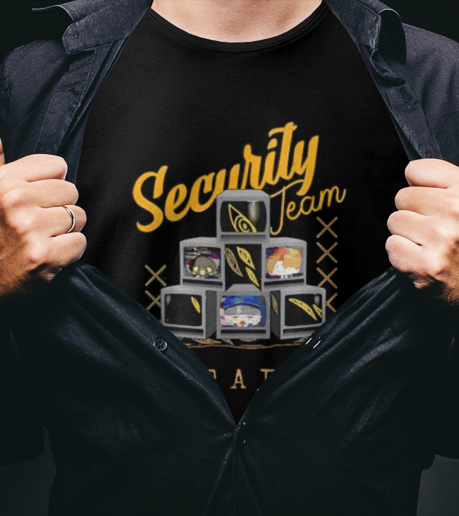 Lobotomy Corporation Security Team Television Characters Security STAFF T-Shirt