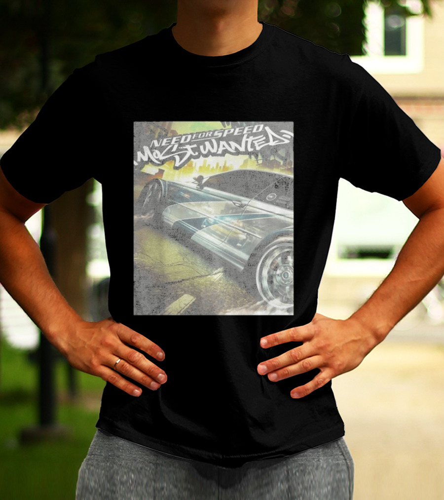 Need For Speed Most Wanted Racing Car Game T-Shirt