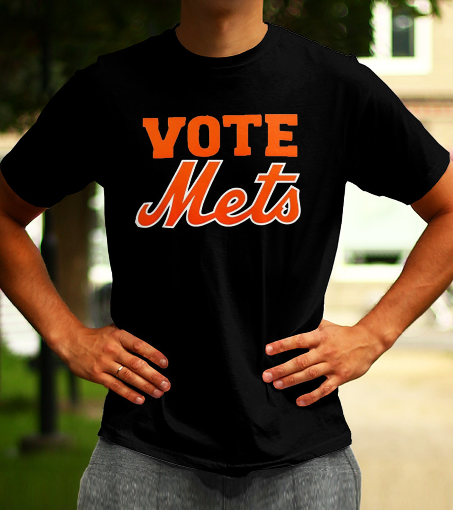 New York Mets Vote Mets Player Support T-Shirt
