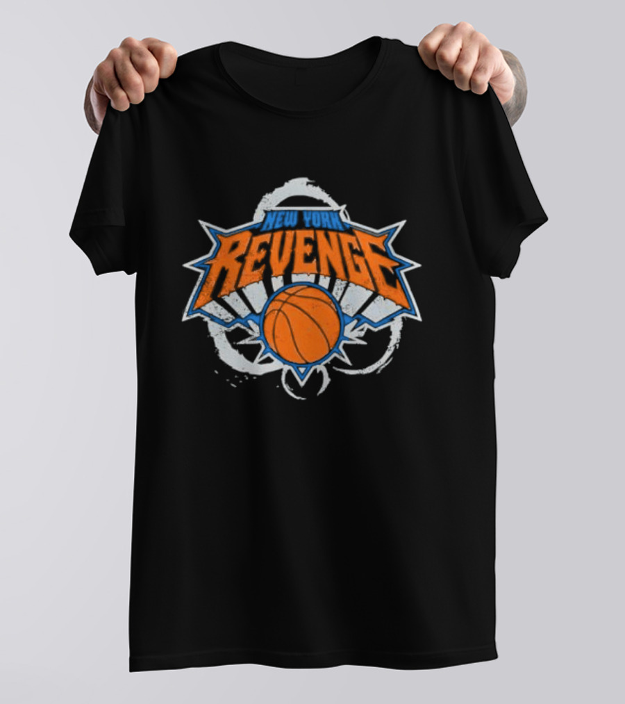 New York Knicks Patrick Ewing Revenge Basketball T-Shirt