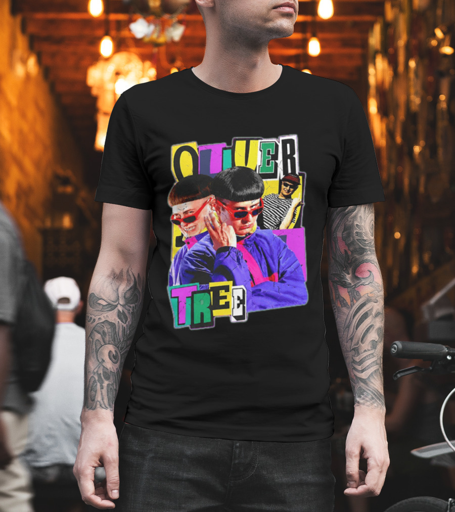 Oliver Tree 1993 2026 Memorial Collage With Retro Sunglasses T-Shirt