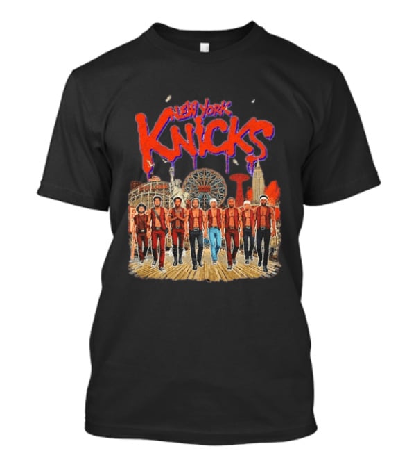 New York Knicks NBA Warriors Wonder Wheel Coney Island T-Shirt
