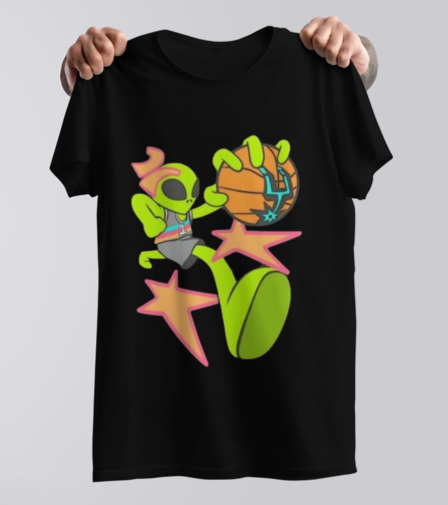 Victor Wembanyama Alien San Antonio Spurs 1 Basketball Star T-Shirt