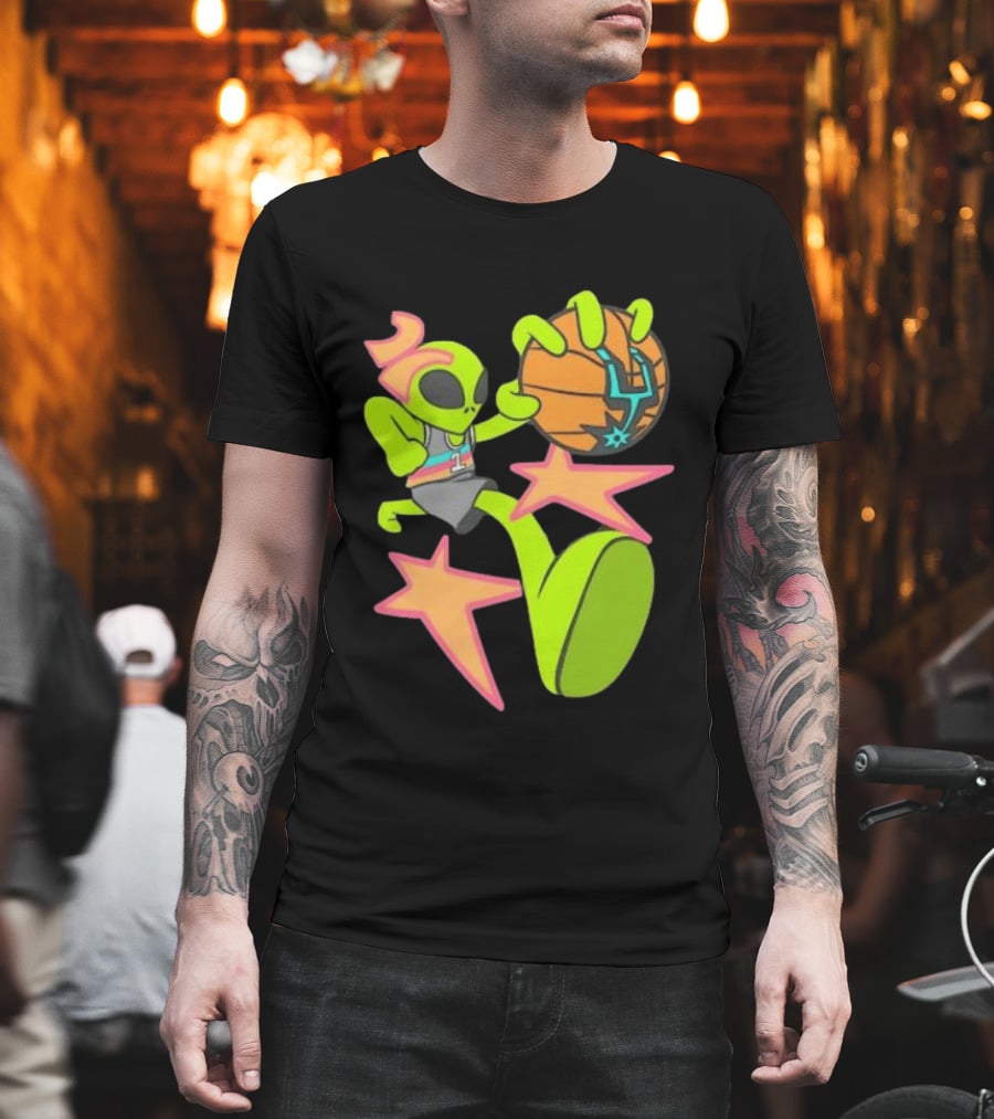 Victor Wembanyama Alien San Antonio Spurs 1 Basketball Star T-Shirt