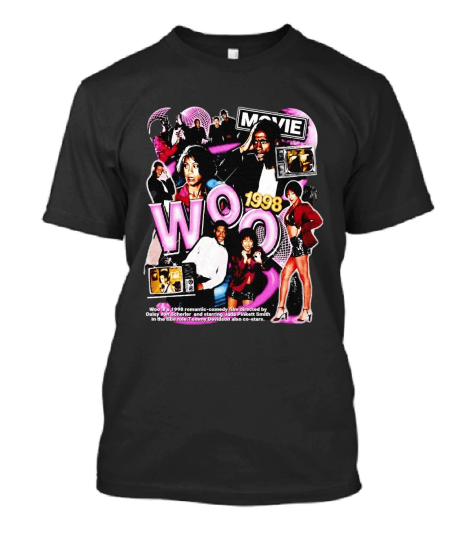 Woo Jada Pinkett Smith Tommy Davidson 1998 Movie T-Shirt