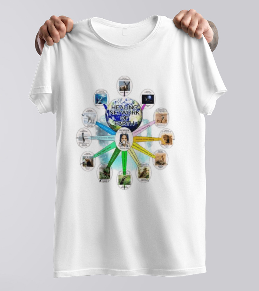 Healing Network Of Earth Spiritual Connections T-Shirt