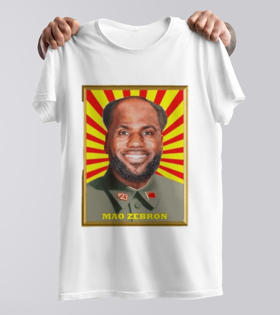 Mao Zebron #23 Lebron James Meme T-Shirt