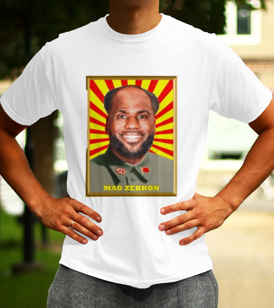 Mao Zebron #23 Lebron James Meme T-Shirt