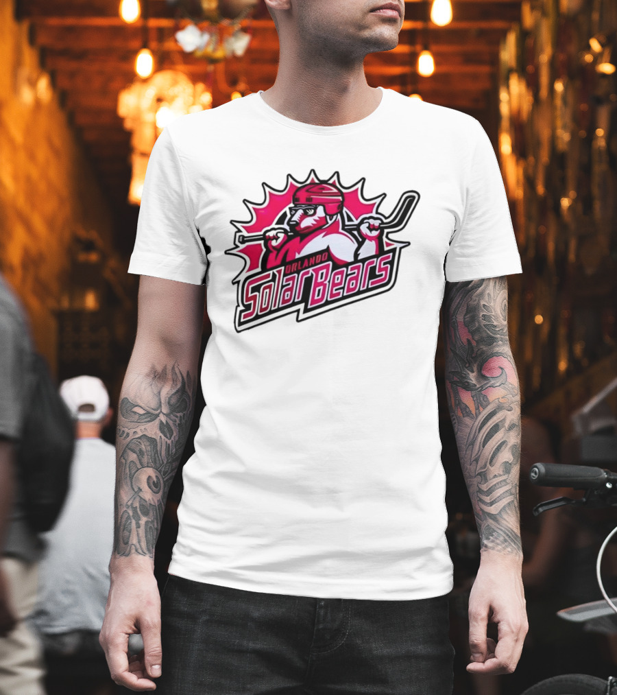 Orlando Solar Bears Pink Whitney Special Edition Hockey T-Shirt