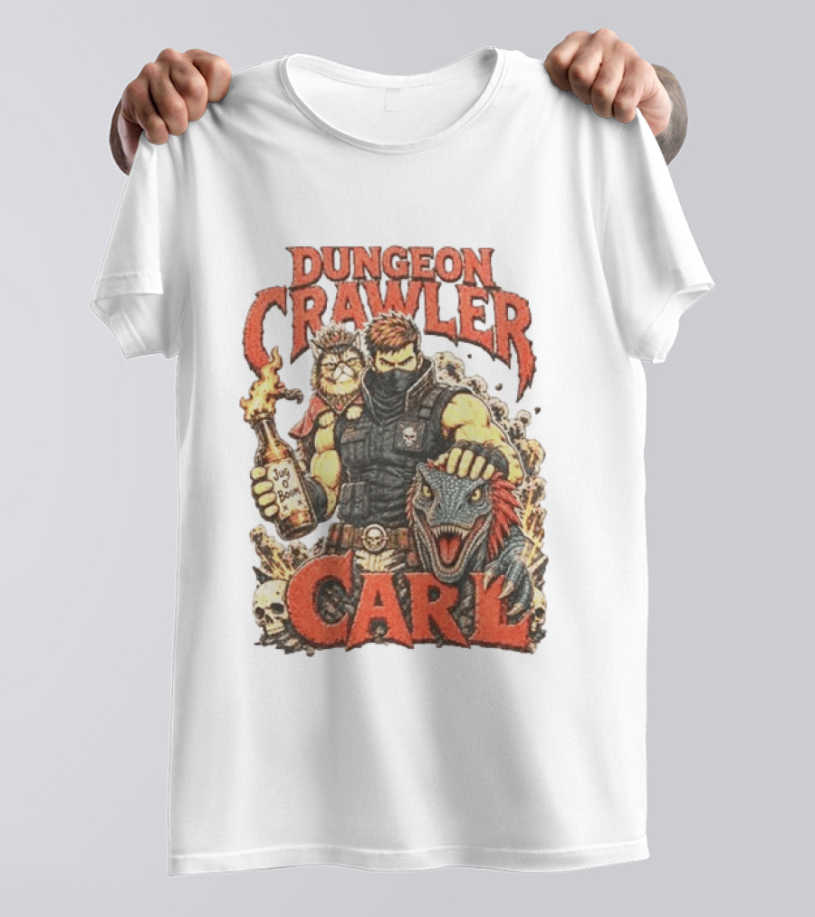 Dungeon Crawler Carl Princess Donut And Mongo You Will Not Break Me T-Shirt
