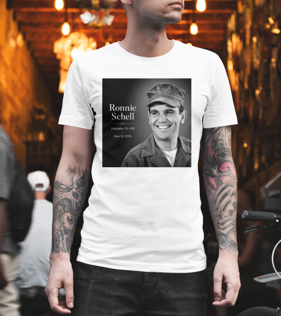 Ronnie Schell December 23 1931 June 12 2026 T-Shirt