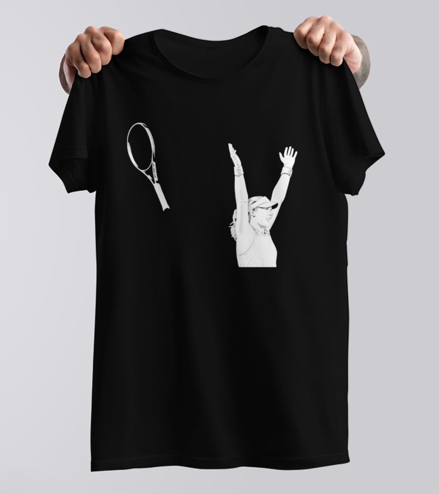 Babolat Tennis Player Celebration Arms Raised Victory T-Shirt