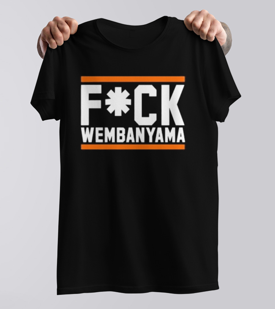 Wembanyama New York Knicks F*ck T-Shirt
