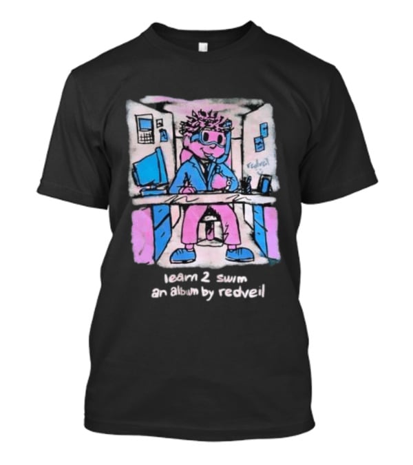 Learn 2 Swim An Album By Redveil Stylized T-Shirt