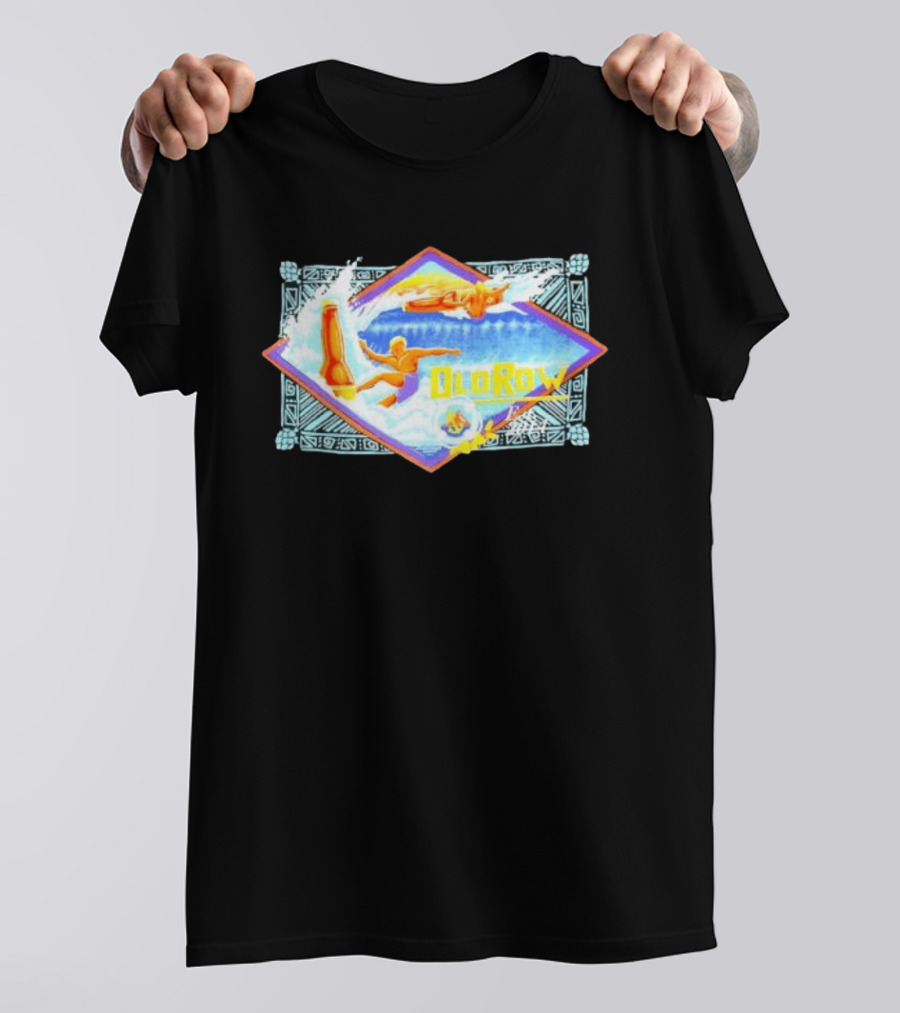 Old Row Surfing Beer Bottle Wave Coastal Beach Life Ocean 2014 T-Shirt