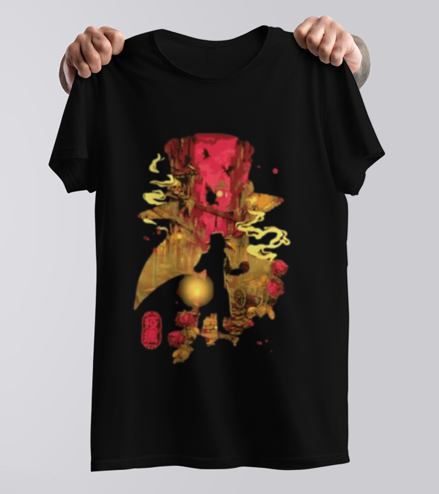 Plague Doctor Big Ben Lantern Crow Skull Roses London T-Shirt