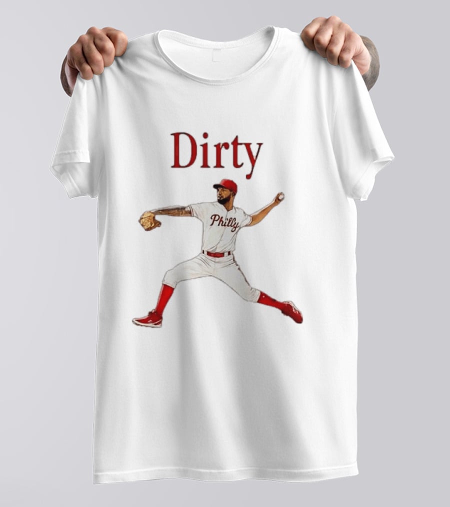 Jose Alvarado Phillies Dirty MLB Pitcher T-Shirt