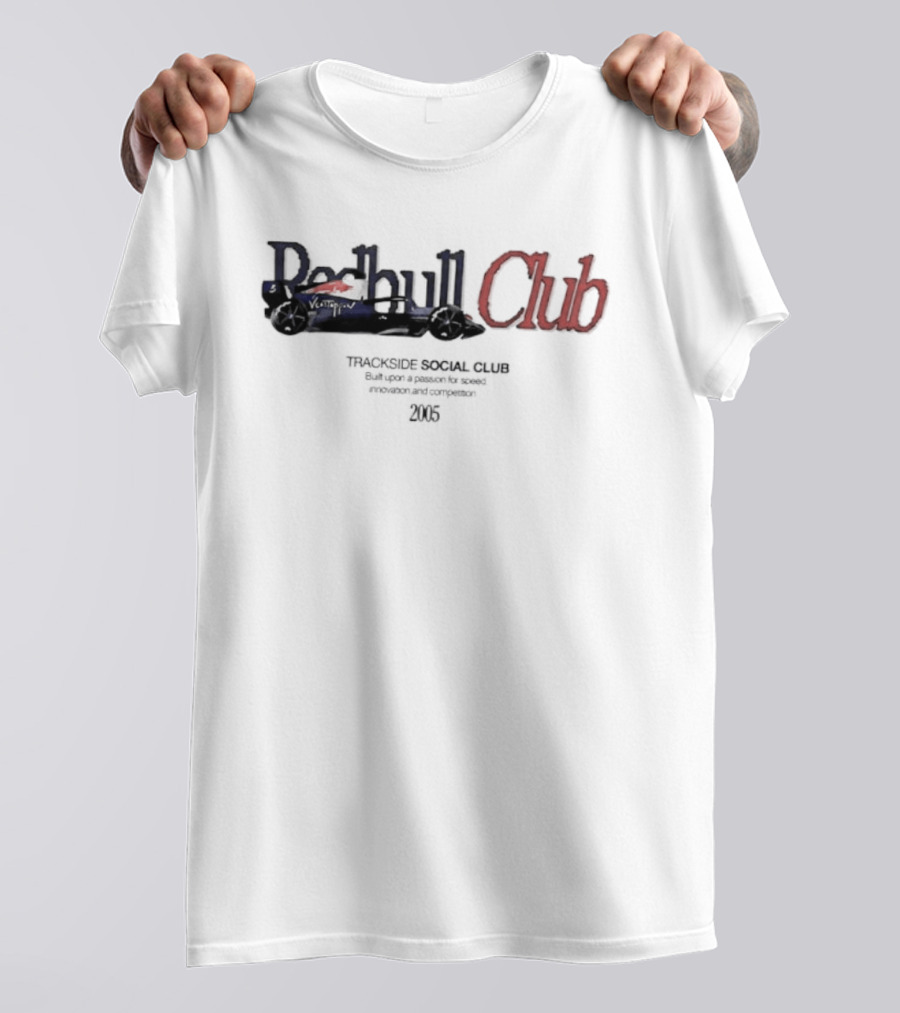 Verstappen Red Bull Club Trackside Social 2005 Racing Redbull T-Shirt