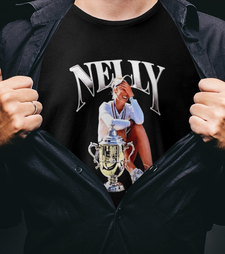 Nelly Korda Celebrates LPGA Tour Win Trophy Moment T-Shirt