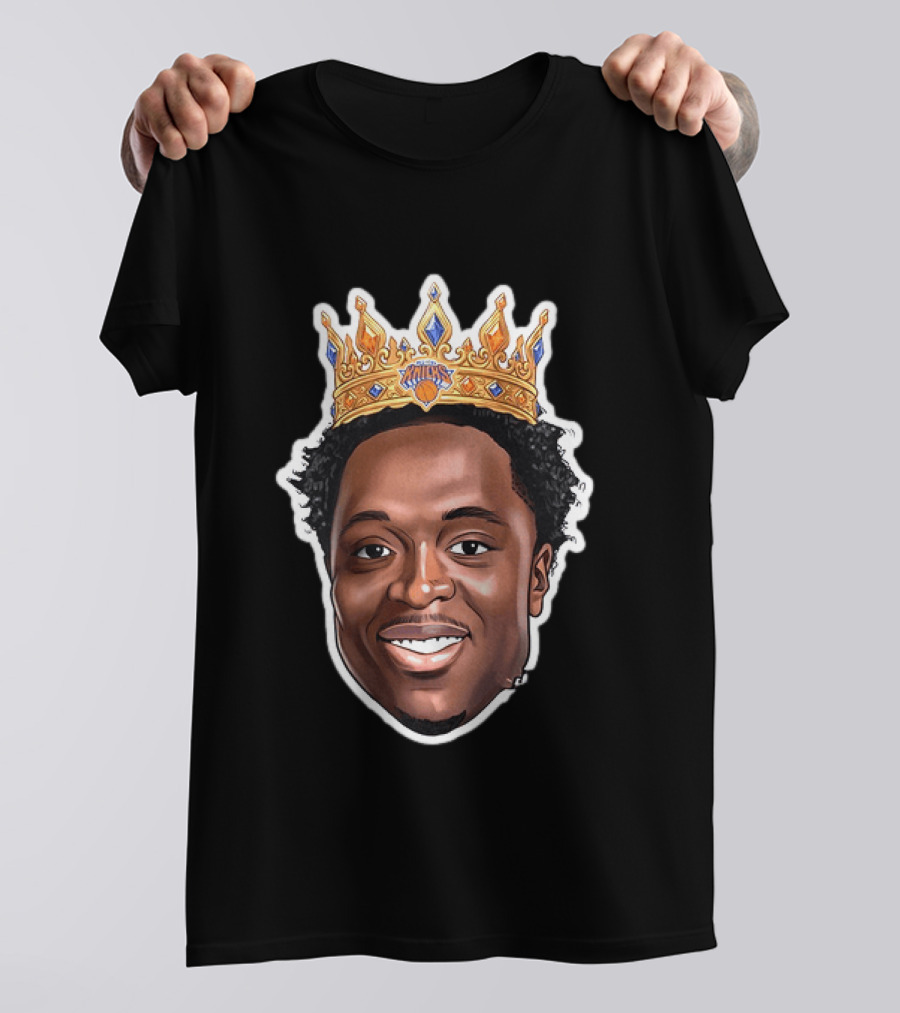OG Anunoby New York Knicks NBA 2026 Crown T-Shirt