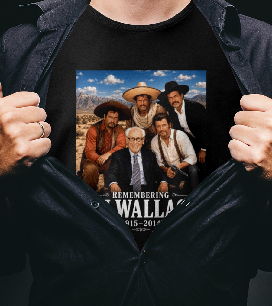 Remembering Eli Wallach 1915 2014 Western Legends T-Shirt