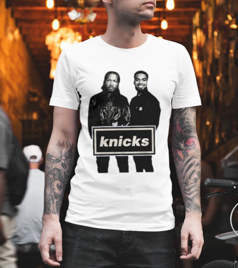 Knicks Oasis Jalen Brunson Karl Anthony Towns T-Shirt