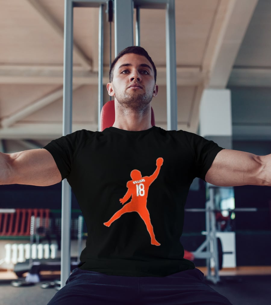 Chicago Bears Caleb Williams 18 Iceman Football Player T-Shirt