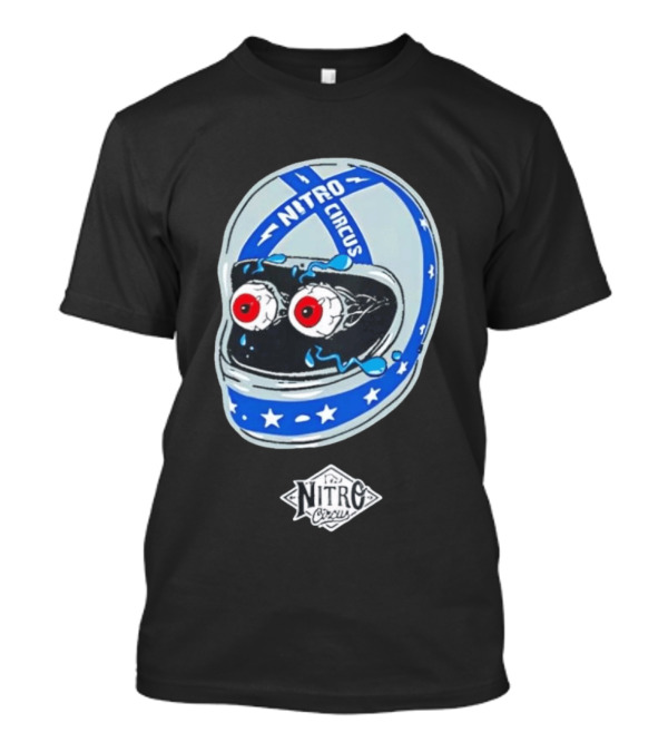 Nitro Circus Helmet Staring Eyeballs T-Shirt