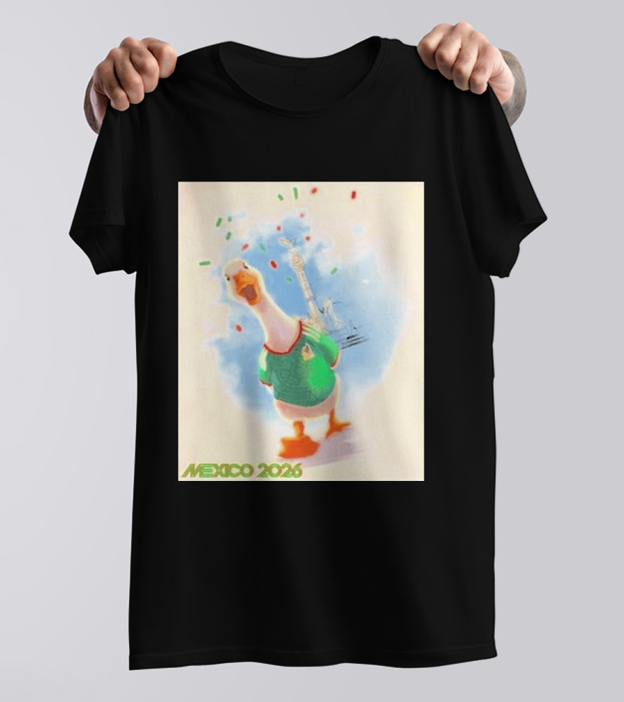Goose Mexico Soccer Celebration 2026 T-Shirt