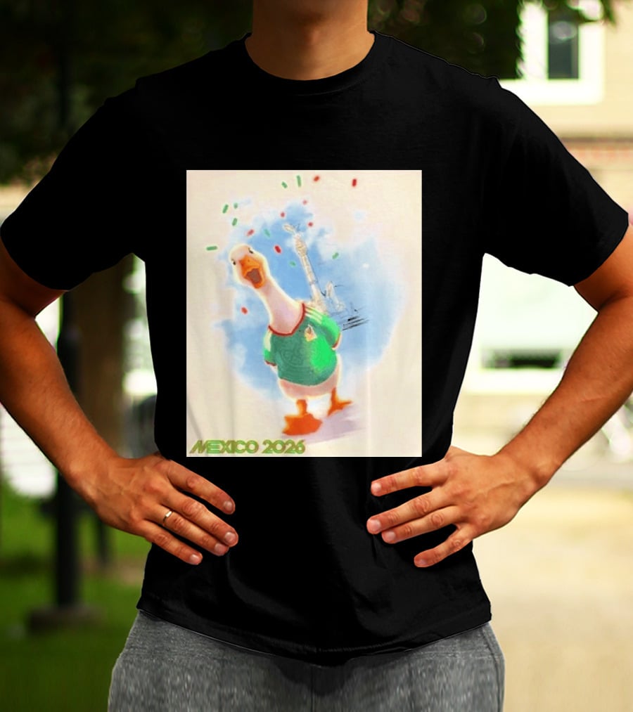 Goose Mexico Soccer Celebration 2026 T-Shirt