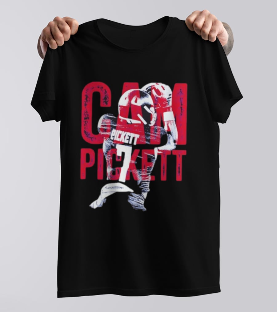 Kenny Pickett Pittsburgh Steelers Cam Pickett Number 7 T-Shirt