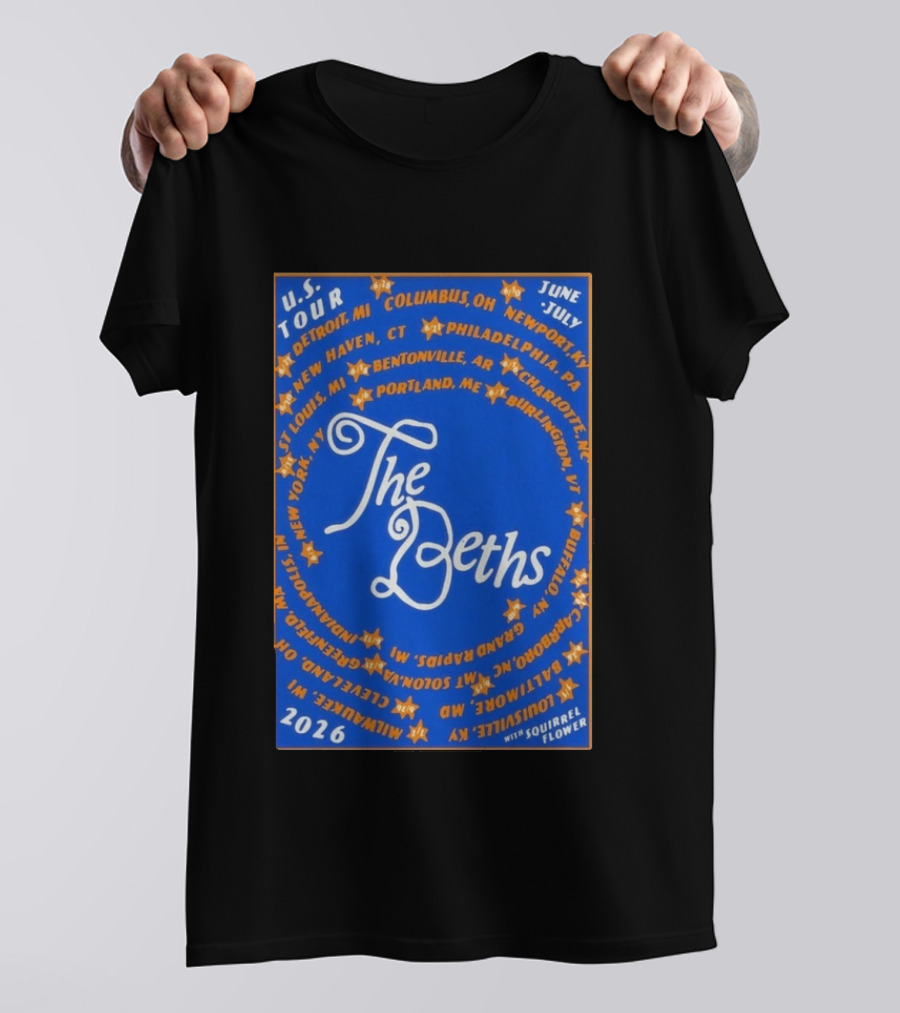 The Beths U.S. Tour 2026 New Haven St. Louis Philadelphia Providence T-Shirt