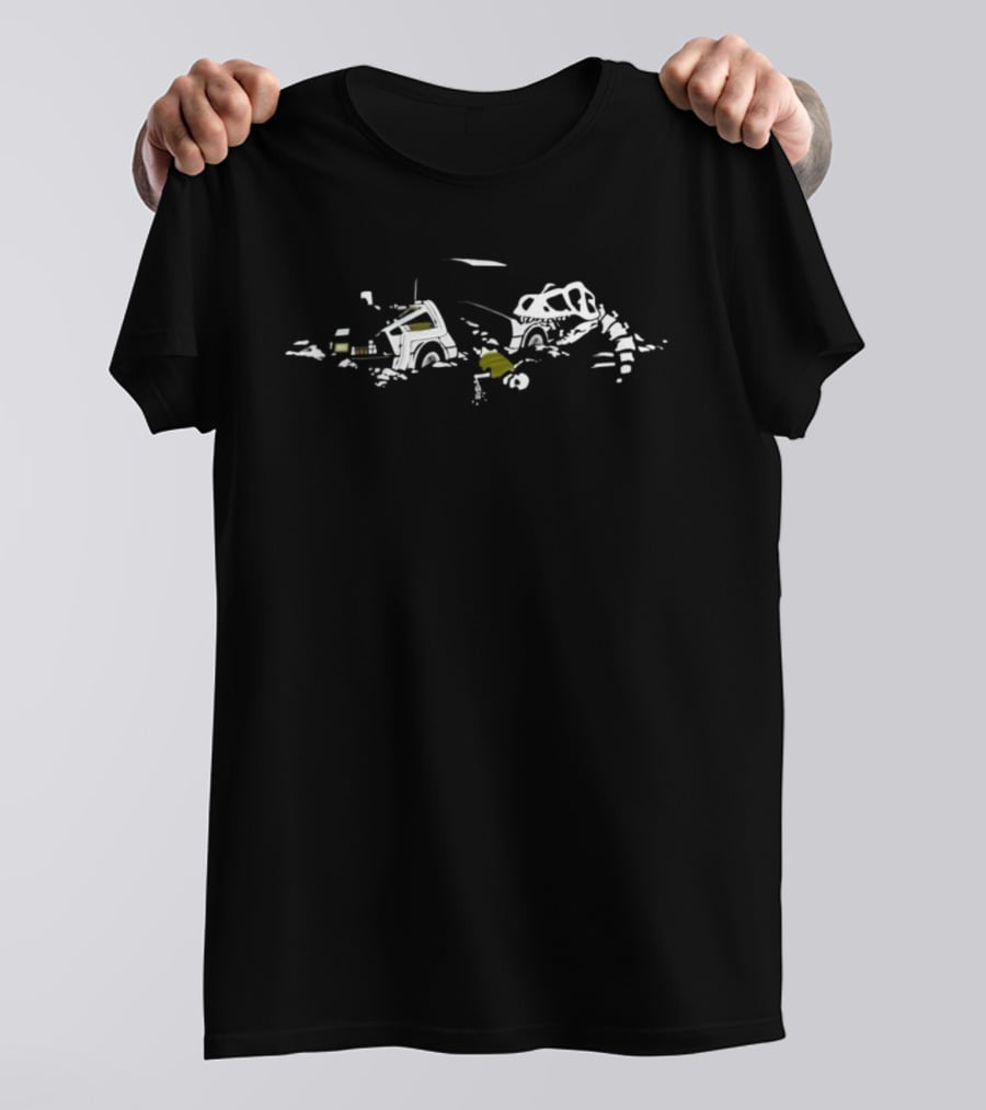 88 Million Years Ago Dinosaur Time Travel Back To The Future T-Shirt