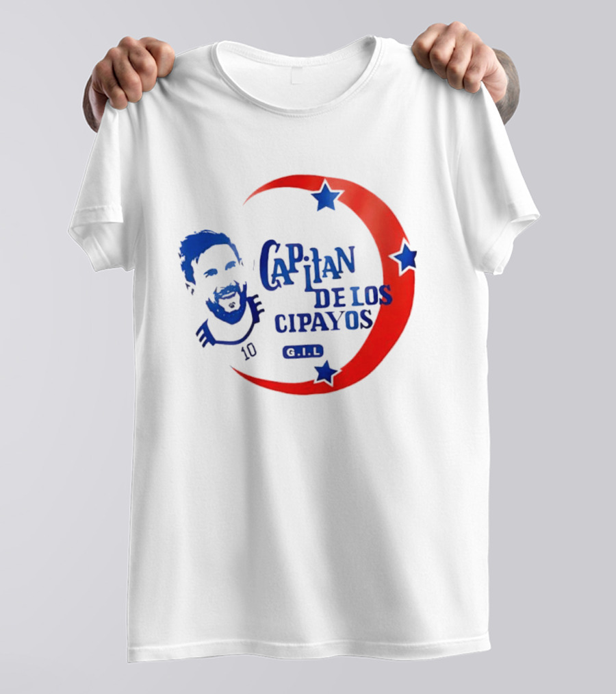 Capitan De Los Cipayos 10 Gelb T-Shirt