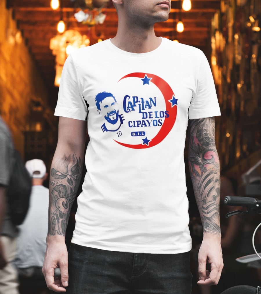 Capitan De Los Cipayos 10 Gelb T-Shirt