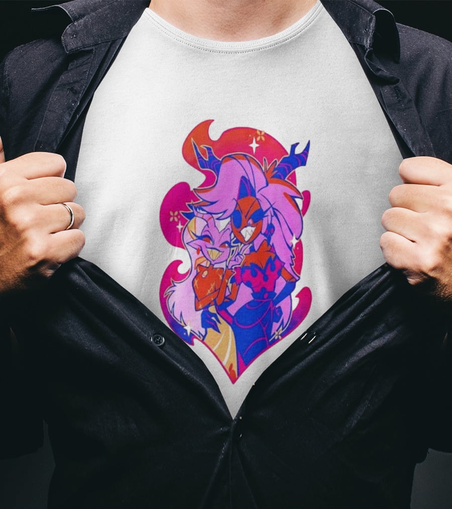 Mrs Mayberry And Martha Pride 2025 Vibrant Cartoon Duo With Pink And Purple Aesthetic T-Shirt