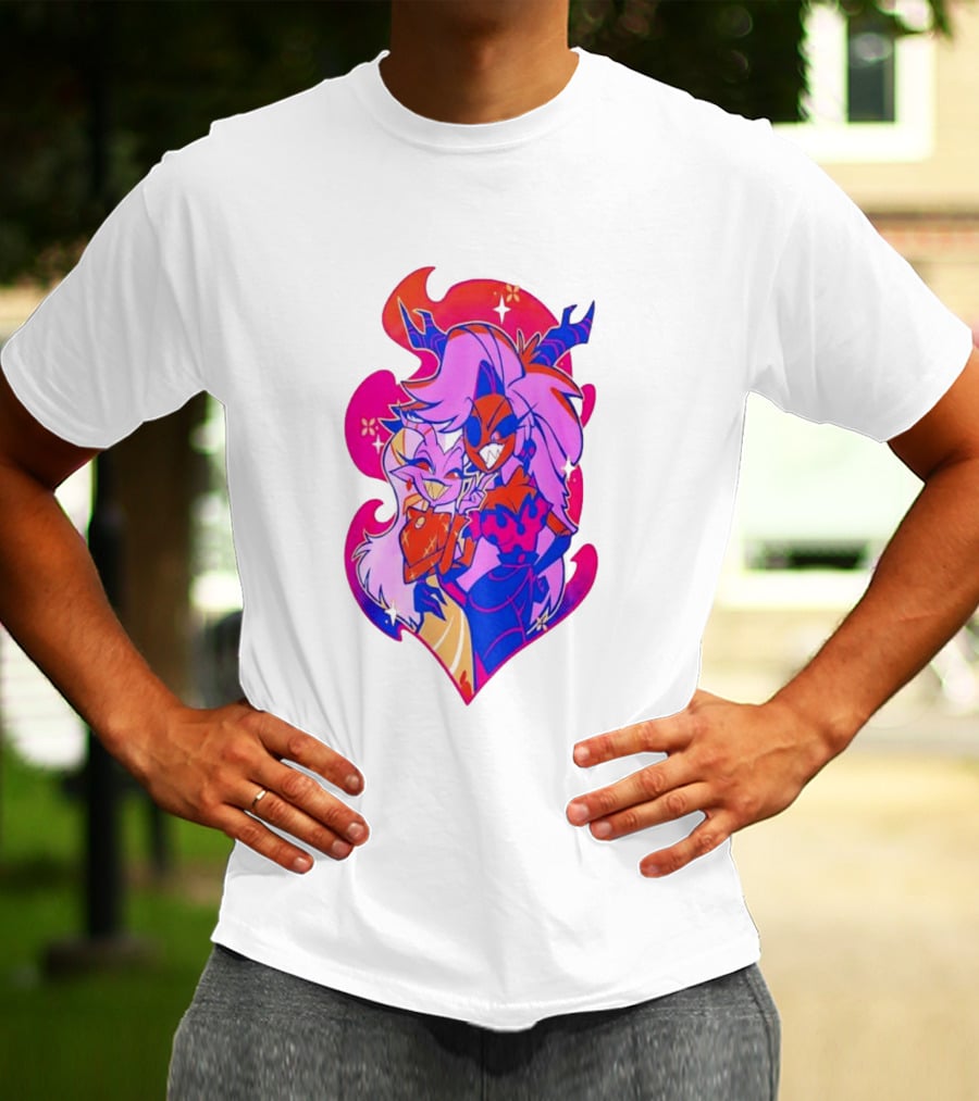 Mrs Mayberry And Martha Pride 2025 Vibrant Cartoon Duo With Pink And Purple Aesthetic T-Shirt