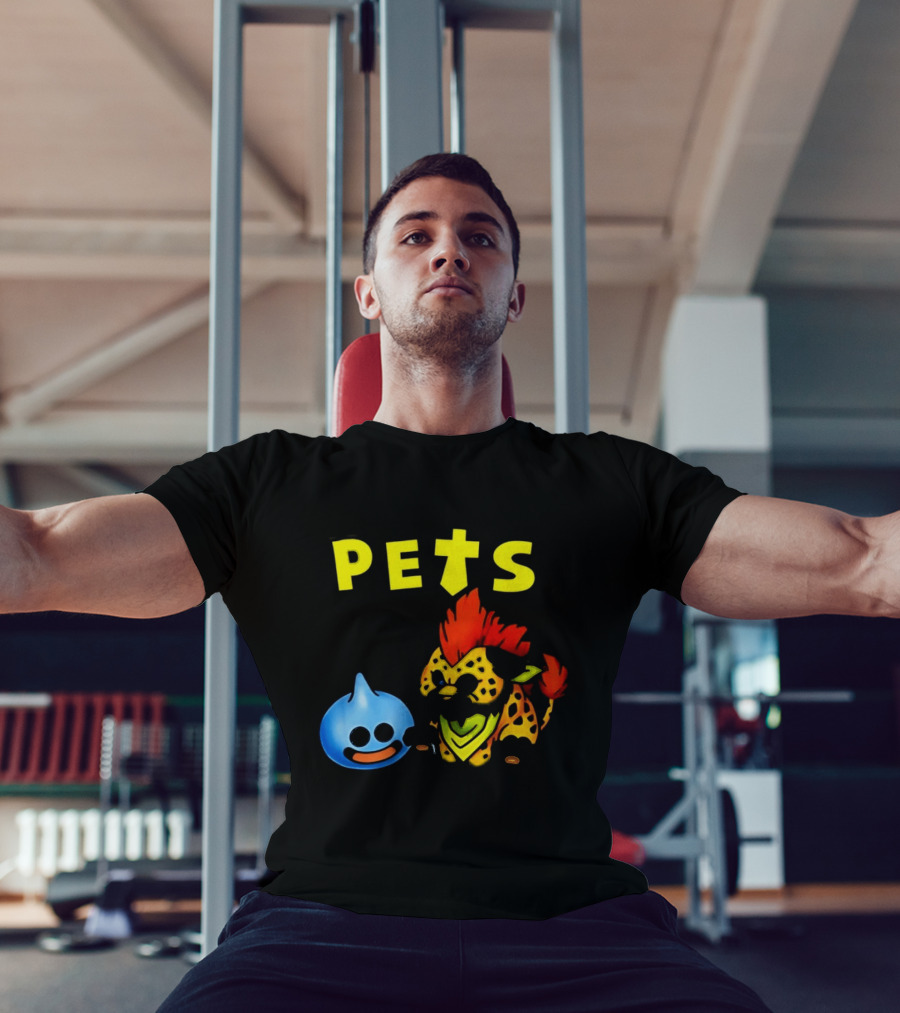 Dragon Quest Pets Slime And Great Sabrecat T-Shirt