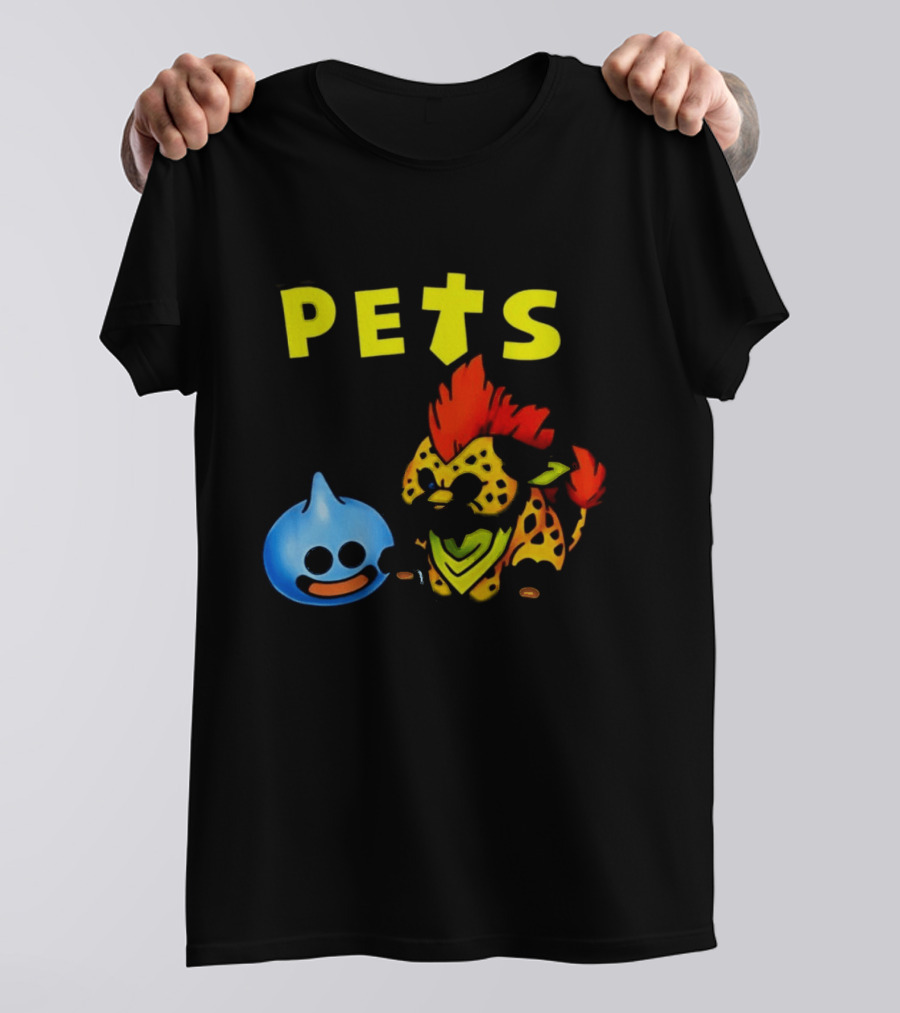Dragon Quest Pets Slime And Great Sabrecat T-Shirt