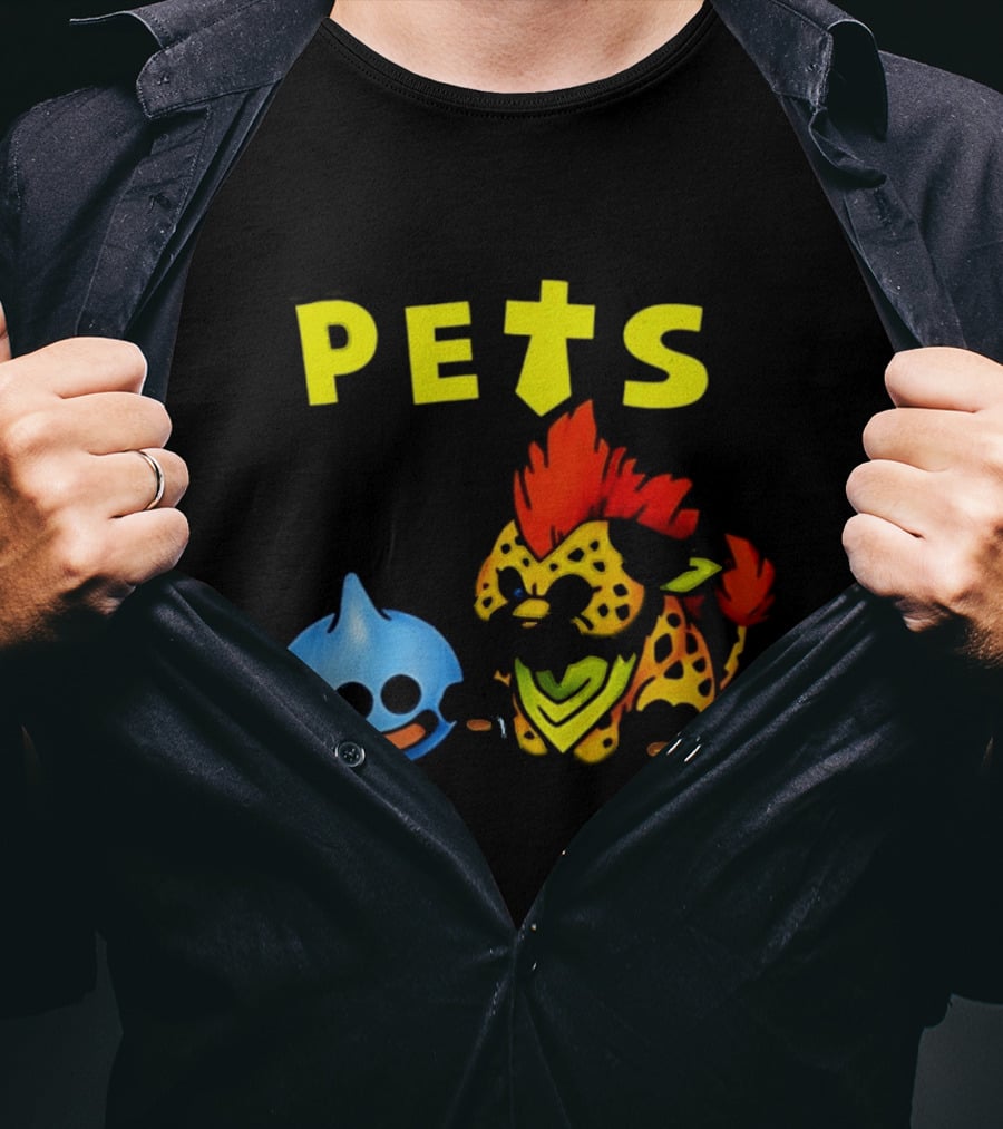 Dragon Quest Pets Slime And Great Sabrecat T-Shirt