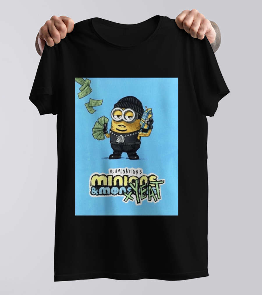 Illumination's Minions & Minions X Yeat Million Dollar Minion T-Shirt