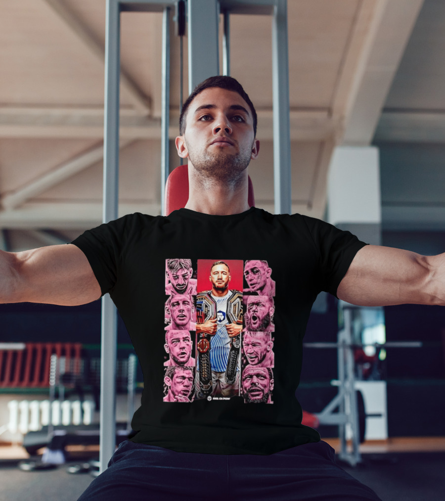 Justin Gaethje MMA On Point UFC Champion T-Shirt