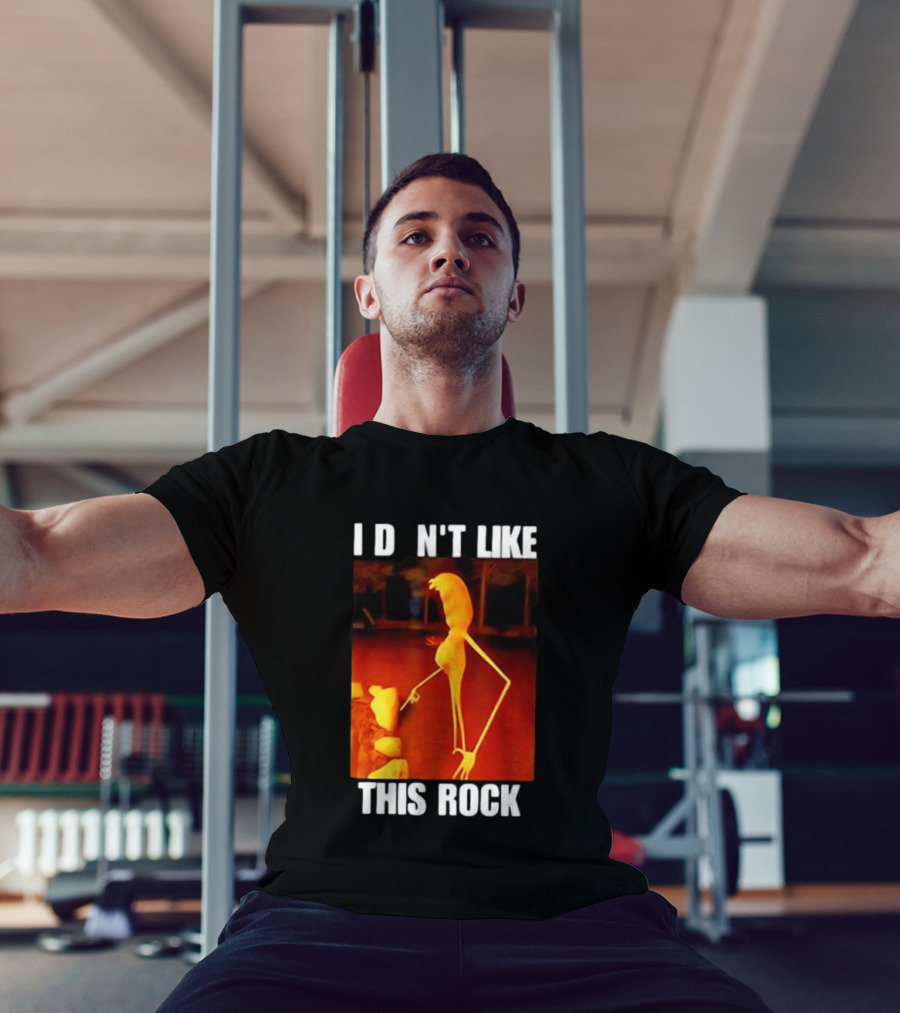 Salad Fingers I Don't Like This Rock Surreal Horror Meme T-Shirt