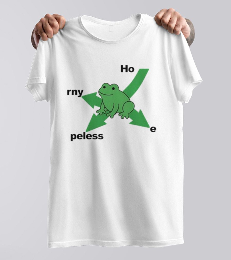 Ho Rn Y Peless Frog Directional E T-Shirt