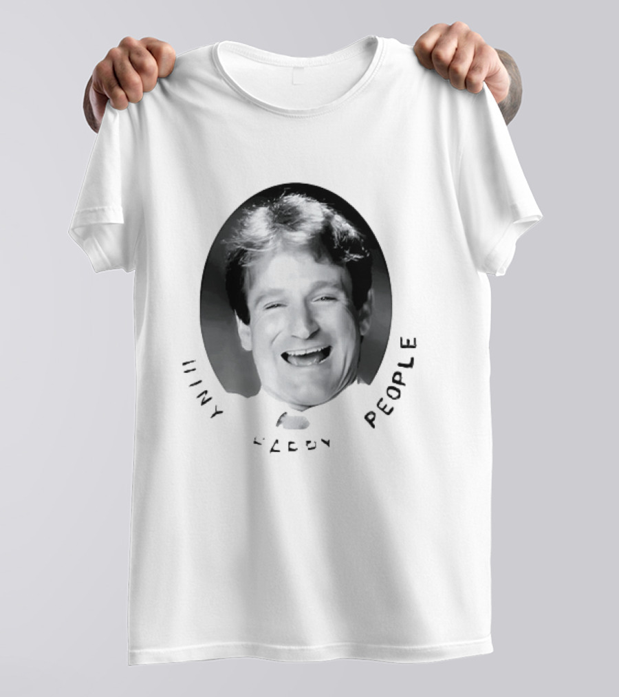 Robin Williams Shiny Happy People T-Shirt