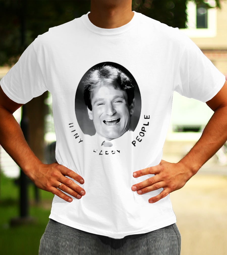 Robin Williams Shiny Happy People T-Shirt