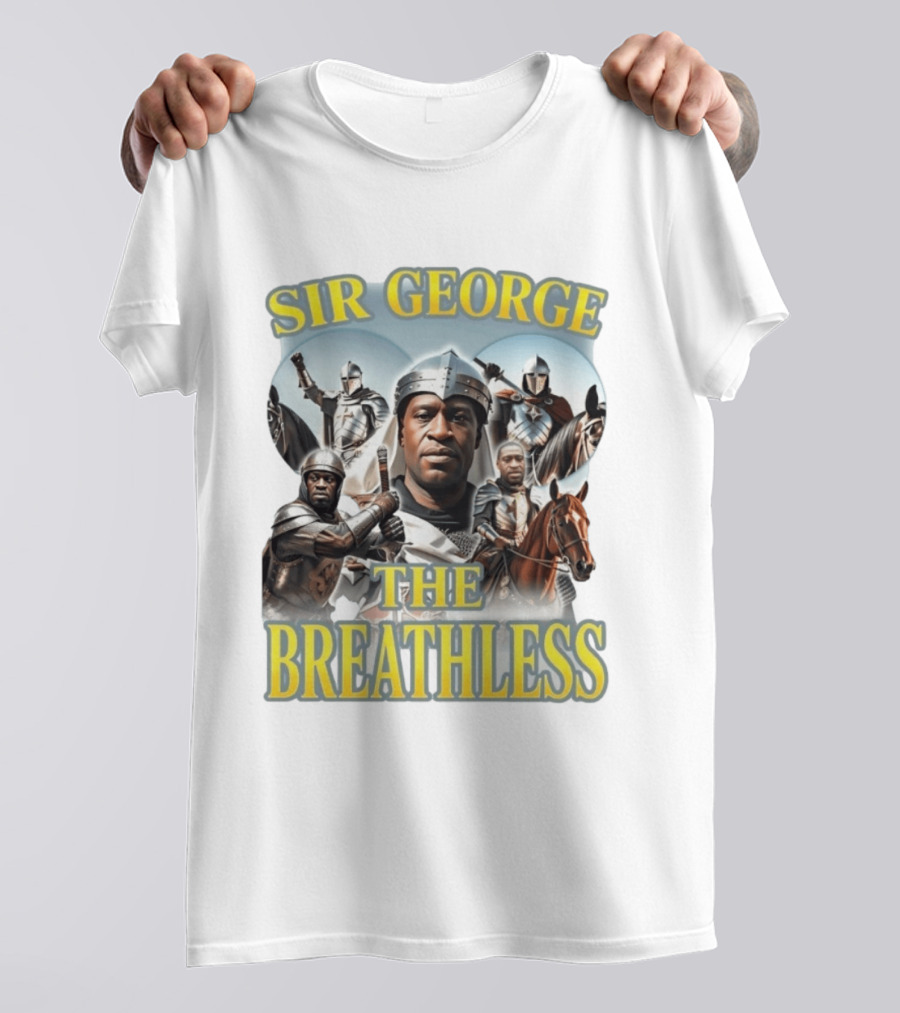 Sir George The Breathless Medieval Knight T-Shirt