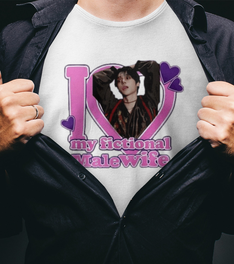 ENHYPEN Sunoo I Love My Fictional Malewife Fan T-Shirt