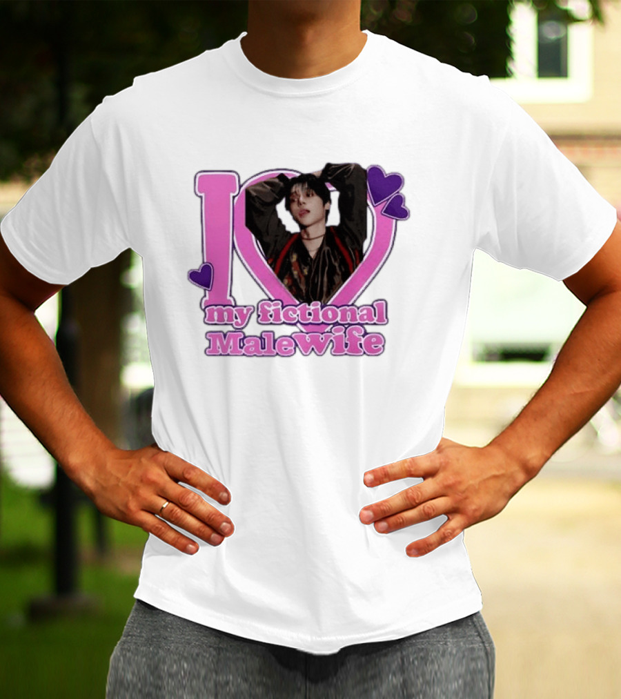 ENHYPEN Sunoo I Love My Fictional Malewife Fan T-Shirt