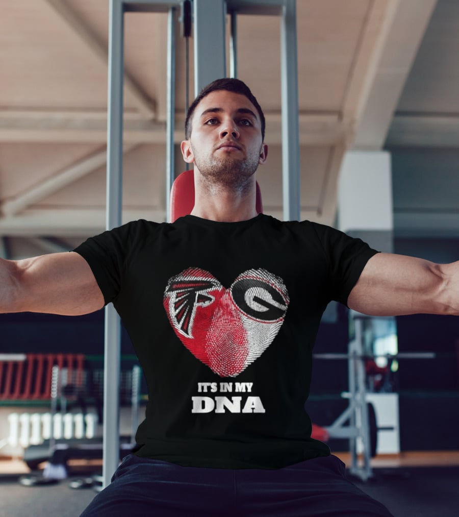 Atlanta Falcons Georgia Bulldogs It's In My DNA T-Shirt